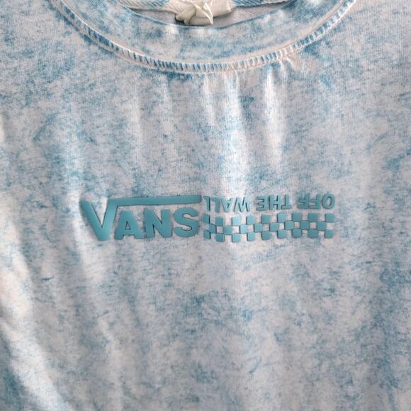 Vans Tie Dye Ling Sleeve T-Shirt size Medium Grunge Skate Punk Princess Casual - Picture 2 of 9
